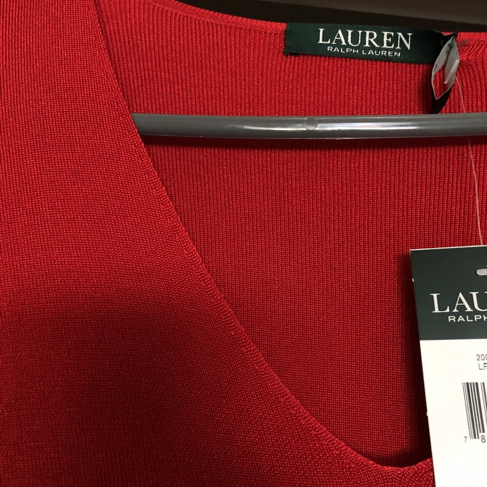 Red Ralph Lauren dress